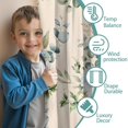 thumbnail image 3 of Blackout Kids Curtains,Pioneer Flower Floral Print Pattern Childrens Insulated Curtains Set Of 2,Bedroom Essentials,Toddler Room Decor 42"x54", 3 of 5