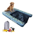 thumbnail image 1 of Solstice Original Inflatable Pup Plank Dog Float Floating Ramp Ladder for Pools, 1 of 8
