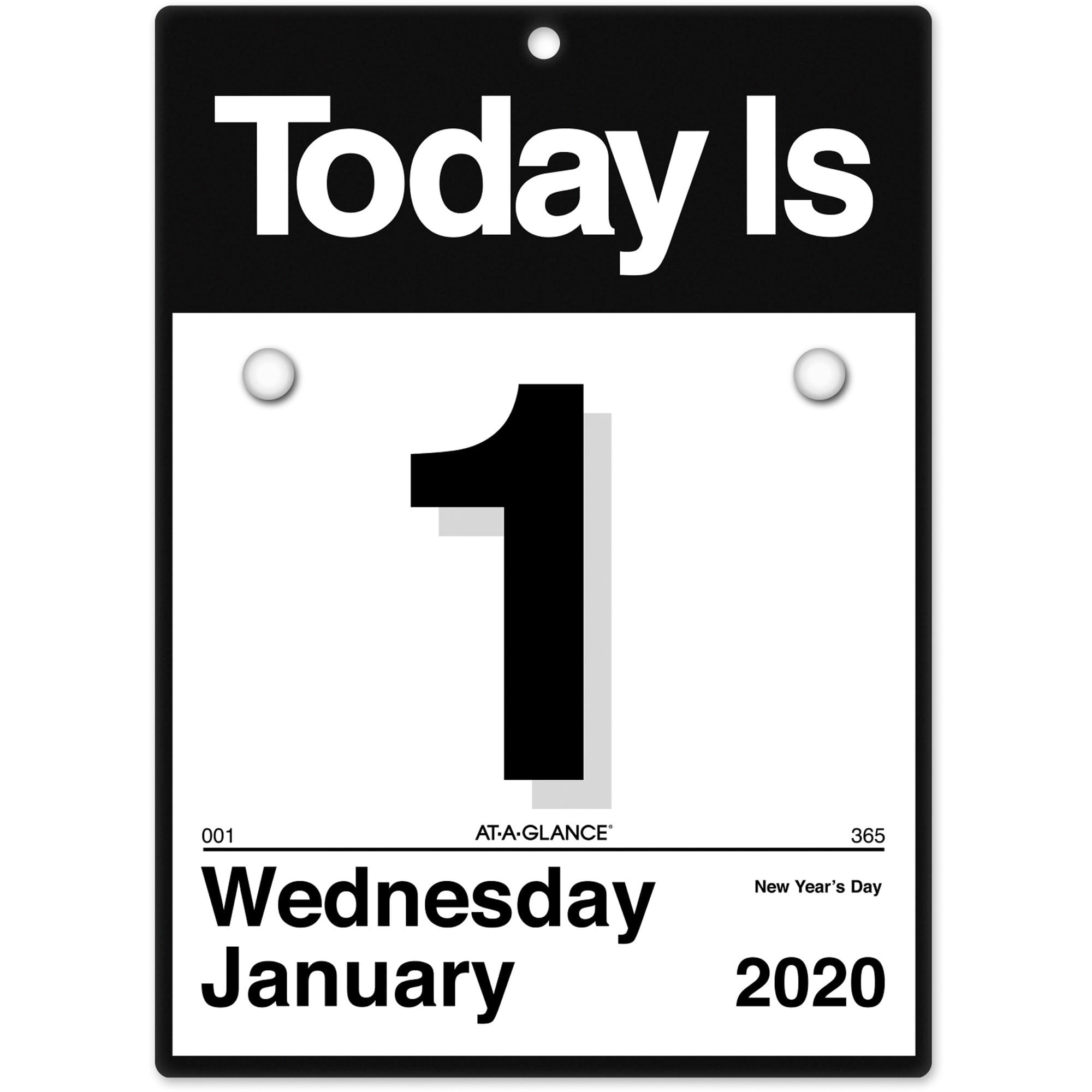 "Today Is" Daily Wall Calendar Refill