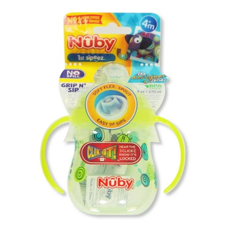 Nuby 1st Sipeez Grip 'n Sip Sipper Cup (9 oz.)
