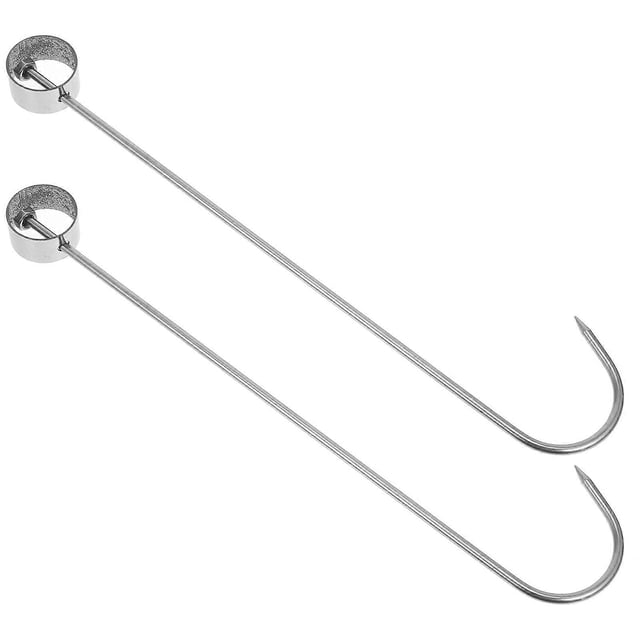 Here's a refined and professional product description based on your input:\n\n \n\n**2pcs Stainless Steel Meat Hooks – Versatile Butcher Hooks for
