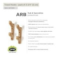 thumbnail image 1 of ARB TEAK & SPECIALTIES ACC551 Teak Towel Hooks 2 pcs, 1 of 1