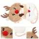 thumbnail image 5 of 2 antifaces para dormir de peluche de alce navideño adorables para dormir., 5 of 7