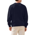 thumbnail image 7 of Sweatshirts for Men 2026 Fall Winter Long Sleeve Plain V Neck Jacquard Knitted Sweatshirt Mens Pullover Top, 7 of 7