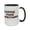Black, variant on "COFFEE FIXES EVERYTHING" 15oz Fun Ceramic Mug - Perfect Gift for Coffee Lovers & Office Desk