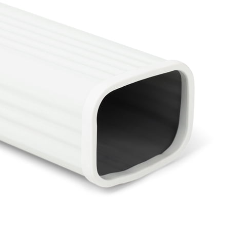 SpoutTrim | Downspout Safety Cap and Cover | 2"x3" | Durable | 4-Pack White