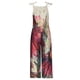 thumbnail image 4 of ICHUANYI Clearance Women Ladies Printed Summer Sleeveless Backless Loose Long Playsuits Rompers Jumpsuit(Purple, M) ICHUANYI WER2023080701116, 4 of 8