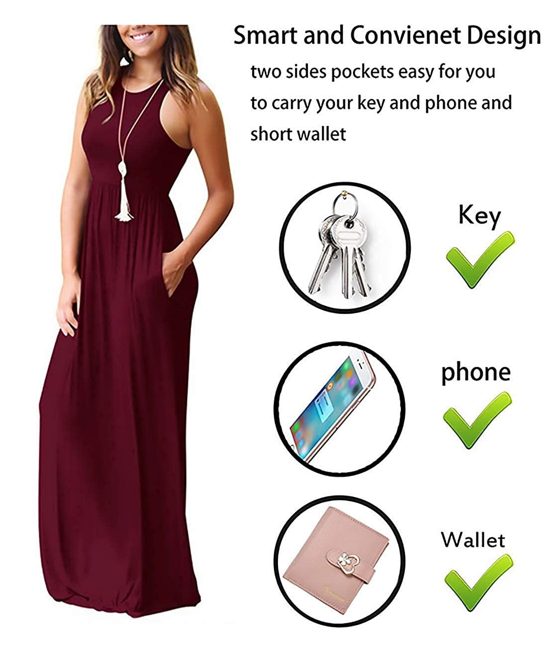 grecerelle casual maxi dress