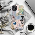thumbnail image 5 of Y2K Scrapbook Vibes iPhone Case – Boho Funky Patchwork Design Phone Cover, Compatible with iPhone 16 15 14 13 12 11 Pro Max Mini, 5 of 6