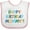 White and Pink, variant on Inktastic Happy Birthday Mommy Boys or Girls Baby Bib
