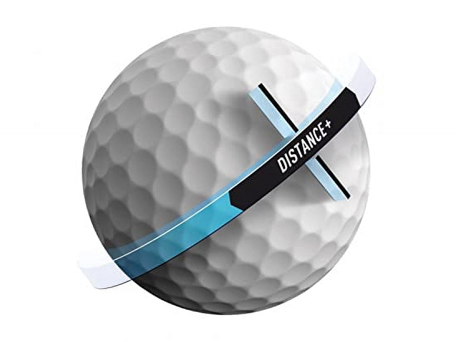 Drexel University Dragons Logo Edition Taylormade Distance+ Golf Balls 12-Pack (Dozen)