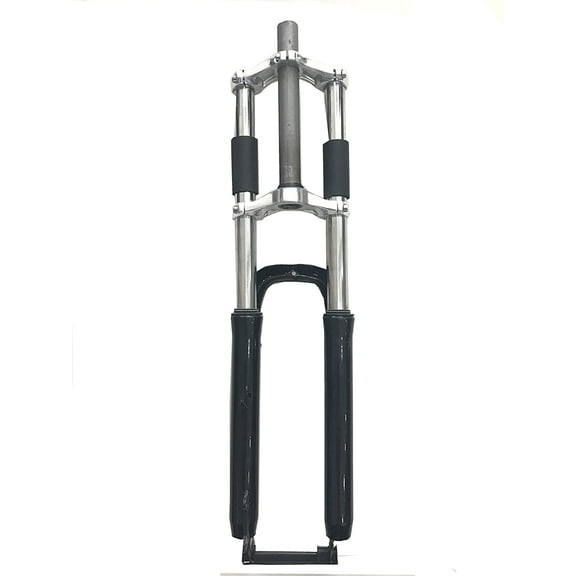 CDHPOWER Bike Suspension Fork 26",Disc Brake,Black, Bicycle Fork 26 inch