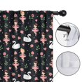 thumbnail image 4 of Blackout Kids Curtains,Ballerina Princess Swan Pattern Childrens Insulated Curtains Set Of 2,Bedroom Essentials,Toddler Room Decor 42"x54", 4 of 5