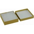 thumbnail image 3 of JPB Kraft Cotton Filled Jewelry Box #33 (Case of 100) 3.5 inches x 3.5 inches, 3 of 4