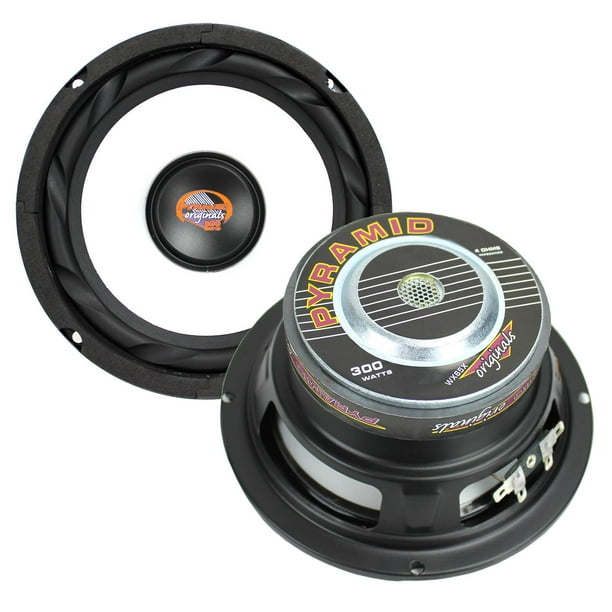 PYRAMID WX65X 6.5" 600 Watt Car Audio Subwoofers Subs Power Woofers 4