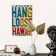 thumbnail image 5 of Vintage Metal Tin Sign Hang Loose Hawaii Wall Decor Beach Decor Metal Sign Summer Decor 8x12 Inch Retro Hawaii Sign Metal Wall Art, 5 of 6