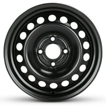 For 1995-1999 Nissan 200SX 14 Inch Painted Black Rim - OE Direct Replacement - Road Ready Car Wheel