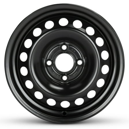 For 1995-1999 Nissan 200SX 14 Inch Painted Black Rim - OE Direct Replacement - Road Ready Car Wheel
