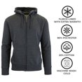thumbnail image 4 of GBH 3-Pack Men's Fleece-Lined Regular Fit Zip Hoodie Sweatshirt (M-2XL), 4 of 5