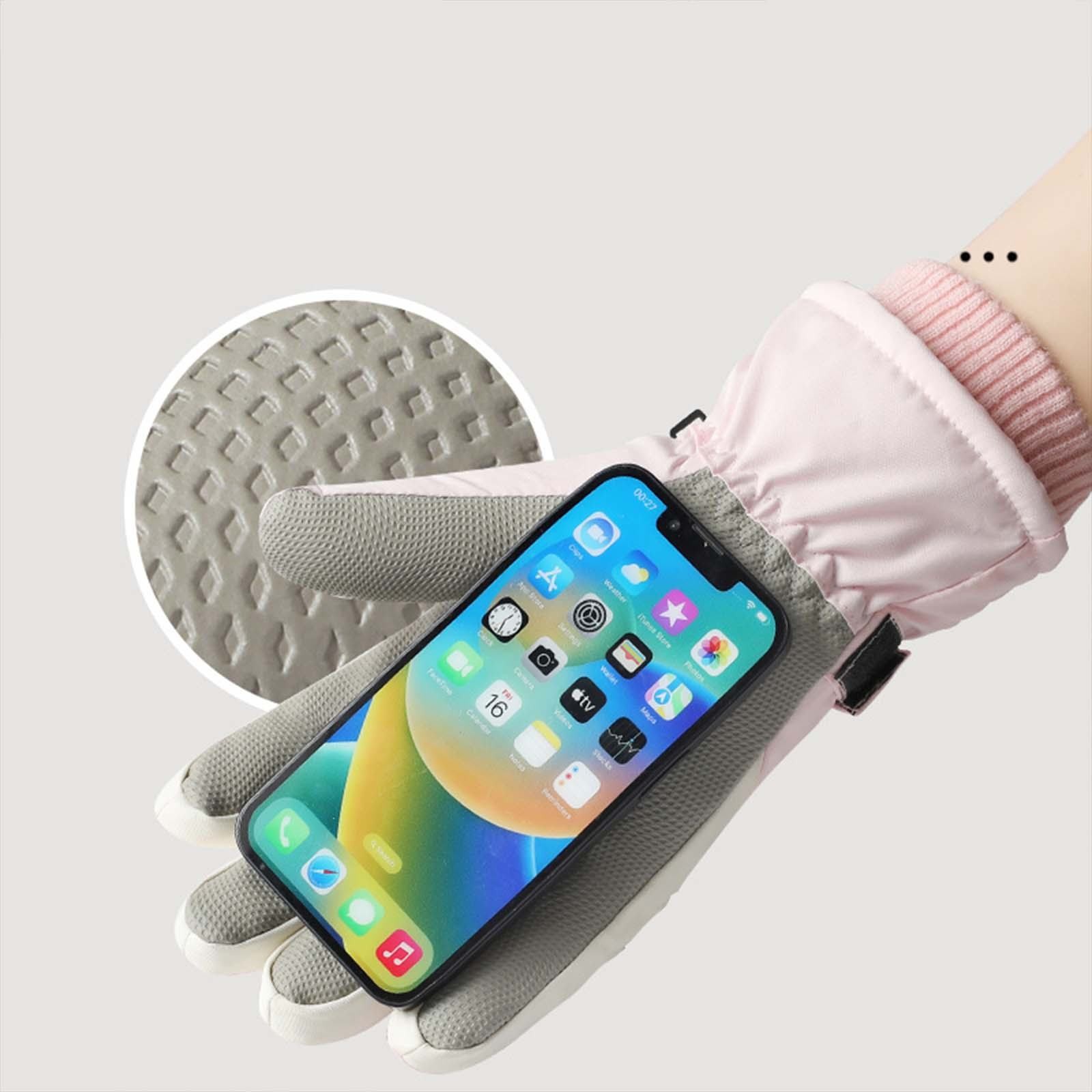 Clearance Hand protection equipment under $7,Men's And Women's Snow Gloves Men's And Women's Ski Gloves Screen Ski Board Ski Gloves Warm Winter Ski Gloves Suitable For Cycling Running Hiking Ou