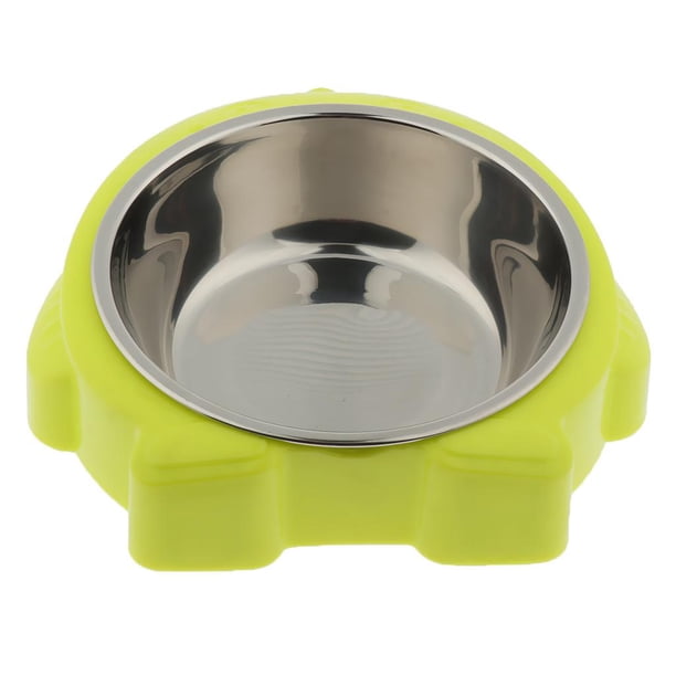 cuenco mentador robusto perfecl para mascotas dispensador verde