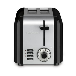Betty Crocker 2-Slice Cool Wall Toaster, Black, BC-2605CB