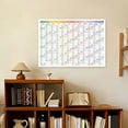 thumbnail image 5 of 2026 Full-Year Wall Calendar,2026 Full-Year English Wall Calendar For Home Or Office, Monthly Layout With Clear Dates, Perfect For Planning And Decoration, Includes 1 Calendar(White,), 5 of 7