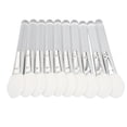 thumbnail image 1 of Beauty Applicator, Transparency Handle Portable 10pcs Silicone  Brush  For Home, 1 of 8