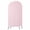 Pink, variant on Sage Green Buffalo Plaid Wedding Arch Cover,Stretchy Spandex Arch Backdrop Stand Covers 6 FT,Farmhouse Green White Checkered Round Top Arched Backdrop Cover for Birthday Party Ceremony Baby Shower