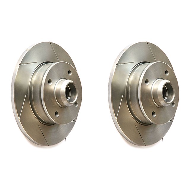 Set 2 Discos Ranurados DYNAMIK Jetta 1993 A 1999 L4 2.0L Trasero