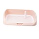 thumbnail image 5 of Bandeja de entrenamiento para mascotas, bandeja de baño para gatos y perros con rejillas de malla para proteger las patas y el suelo. Rosa, 5 of 9