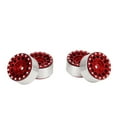 thumbnail image 1 of Jantes de Roue RC, Moyeux de Roue RC Beadlock en Alliage d'Aluminium 4 Pcs Résistants à l'Usure pour Voitures RC 1/18 Rouge, Bleu, Noir, 1 of 8