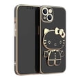 thumbnail image 1 of Hello Kitty Mirror Bracket Holder Phone Case For Huawei P60 Pro Plus P50 P40 P20 P30 Lite P Smart Z Y9 Prime 2019 Plating Cover LXY, 1 of 7
