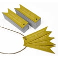 thumbnail image 3 of Inkdotpot Hugs & Kisses From The Wedding Bottle Tag Real Gold Foil Favor Hang Tags Pack Of 50, 3 of 6