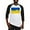 Black/White, variant on CafePress - National Flag Of ??????? / Ukraine Baseball Jersey - Cotton Baseball Jersey, 3/4 Raglan Sleeve Shirt