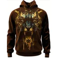 thumbnail image 2 of 2024 Nuevas sudaderas con capucha de moda para hombre, jersey con estampado de tigre en 3D, tendencia callejera, hip hop, ropa de otoño de manga larga de gran tamaño para hombre, 2 of 5