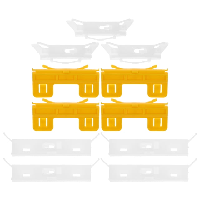 KAKOWELY windshield front buckle 11 Pcs Front Windshield Buckle Car Clip Kit Roof Moulding Side Trim Retainer Fasteners Replacement Parts For Secure Fit And Finish