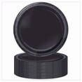 thumbnail image 1 of Unique Industries Black Round 7" Dessert Plates, 70ct, 1 of 3