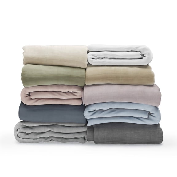 Naturepedic Organic Breathable Muslin Crib Sheet - White