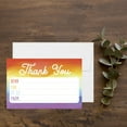 thumbnail image 2 of Koyal Wholesale Kids Fill in the Blank Thank You Cards - 20 Cards Including Envelopes Watercolor Rainbow Gender, 2 of 5