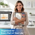 thumbnail image 2 of Presentation Binder 60-Pocket, Displays 120 Pages, 8.5x11 Portfolio with Plastic Sleeves, Storage and Organizer for Documents, Photos, Kids Artwork, Projects, Recipes (), 2 of 4