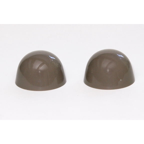 Replacement Taupe Color Plastic Toilet Bolt Caps to Match Kohler, 1013092-54, Set of 2