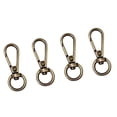 thumbnail image 2 of 4Pcs Metal Swivel Hooks Clips Hardware Spring Buckles for Bird Feeders, Bronze, 2 of 8