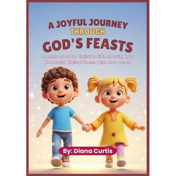A Joyful Journey Through God's Feasts: A gentle story for Christian kids, showing how the Jewish biblical feasts point u, (Paperback)