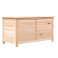 thumbnail image 4 of vidaXL Outdoor Storage Deck Box Chest for Patio Cushions Tools Solid Fir Wood, 4 of 6