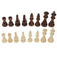 thumbnail image 4 of International Chess Pieces, Chessmen Lightweight 2 Colors 32pcs Antiskid Glossy   For Beginners For Game, 4 of 8