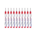 thumbnail image 1 of Feltree 10pcs Long Head Hole Marker 2025 Permanent Markers Carpenter Ink Marker Pens Fast Dry Waterproof Long Nib Marker Colorful Carpenter Achieve Markers Tool 10ml, 1 of 7