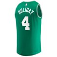 thumbnail image 3 of Men's Fanatics Jrue Holiday Kelly Green Boston Celtics 2024 NBA Finals Champions Fast Break Replica Player Jersey - Icon, 3 of 3