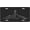 Mountain Cross, variant on Mountain Cross License Plate - 12x6 Aluminum Minimalist Line Art Christian Faith Car Decor