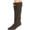 Dark Brown, variant on Hunter Women's Boot Socks HUNW-BOOTSOCK-BLACK40.LARGE